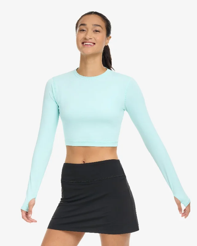 cozy women's tops for fall and winterWOMEN'S EVERYDAY CROP TOP (4015)