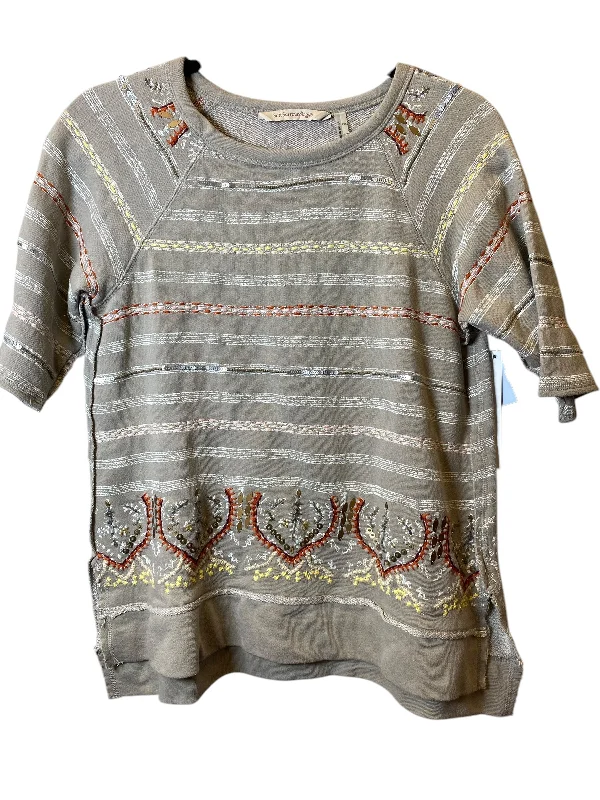 women's tops for those who want to add a personal touch to their wardrobe with unique and one-of-a-kind piecesTop Short Sleeve By Soft Surroundings In Multi-colored, Size: Xsp