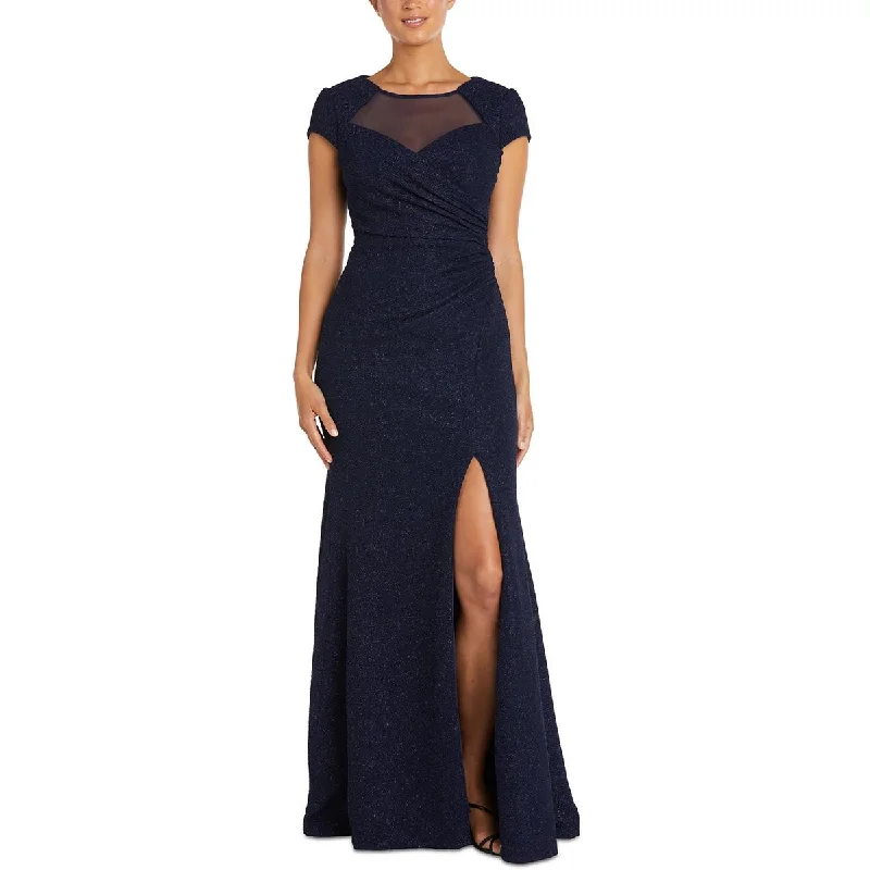 Velvet DressNW Nightway Womens Glitter Long Evening Dress