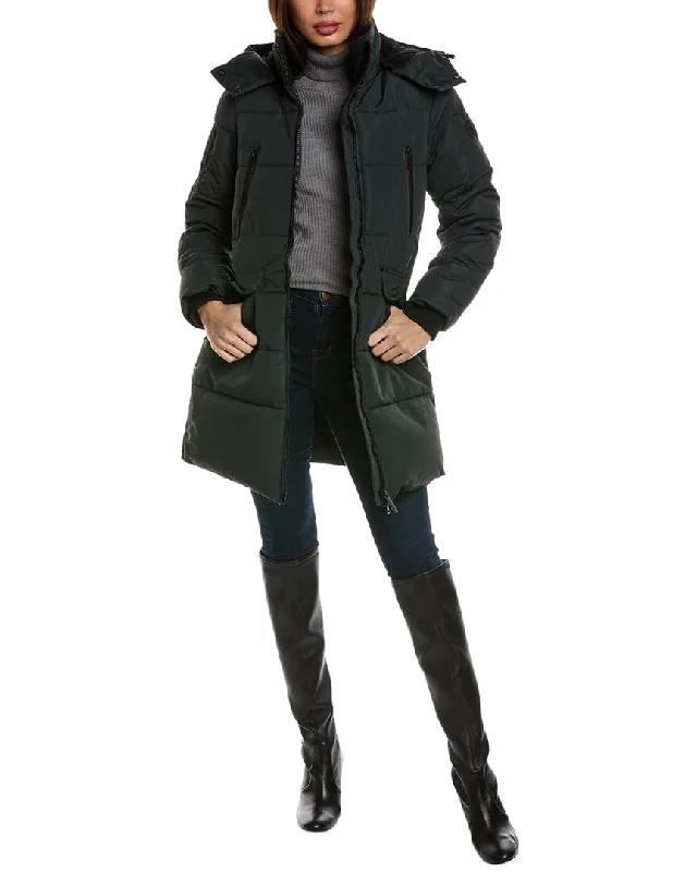 plus-size women's coatsNOIZE Addie Parka