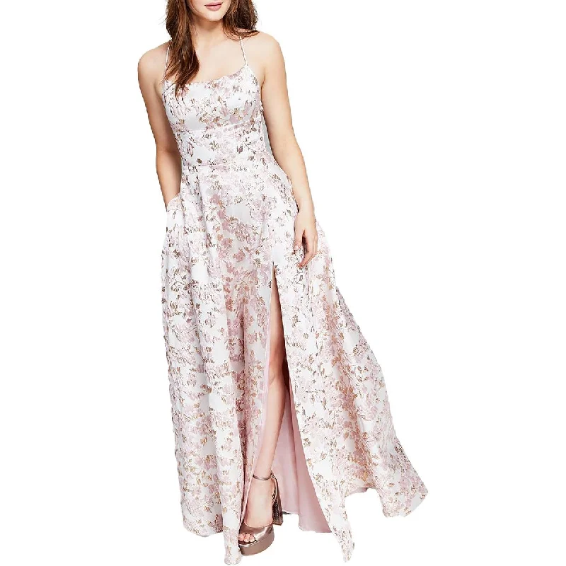 women's cocktail dressesB. Darlin Womens Juniors Floral Jacquard Evening Dress