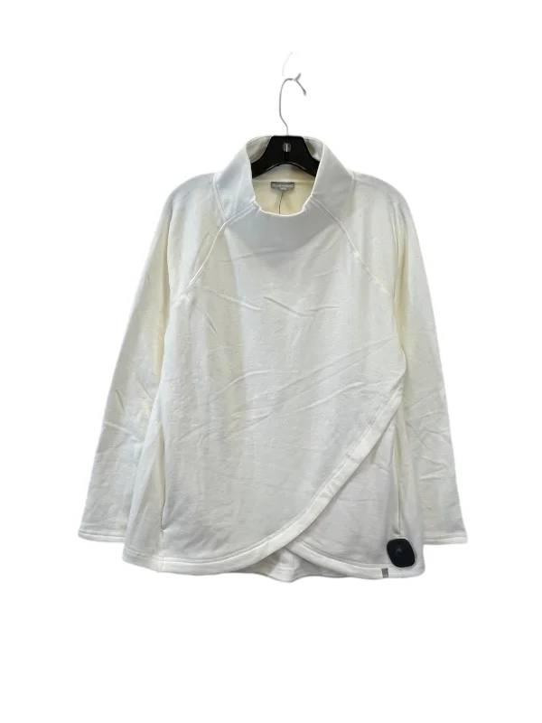 women's tops for relaxed weekendsTop Long Sleeve By Talbots In Cream, Size: M