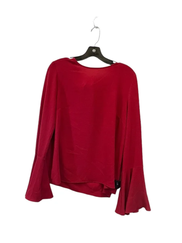 women's tops for date nightsTop Long Sleeve By Wayf In Red, Size: M