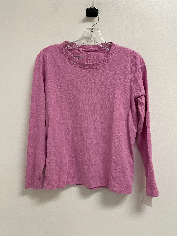 women's tops for creating capsule wardrobesTop Long Sleeve By J. Crew In Purple, Size: S