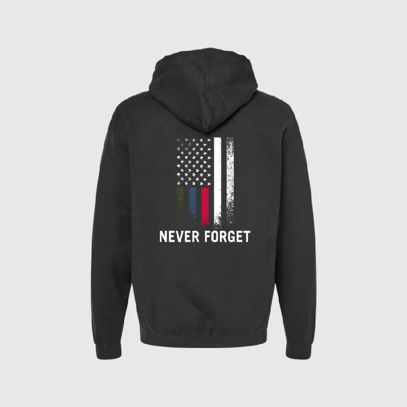 women's tops for smart casual looksT2T Patriot Hoodie (Black)