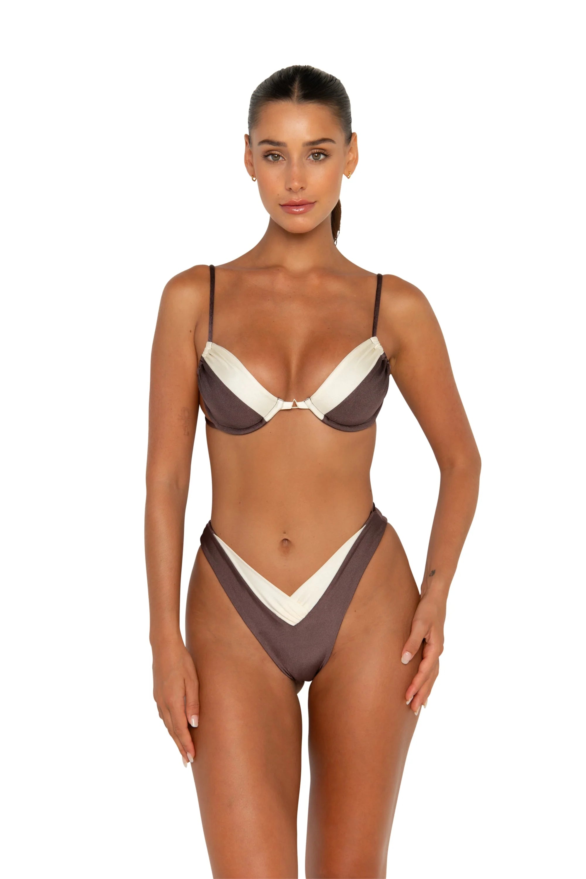 Relaxed-Fit Female SwimwearSheridan Top Cacao