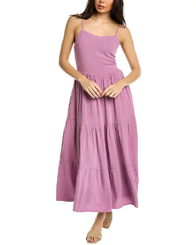 Velvet DressSplendid Myla Linen-Blend Maxi Dress