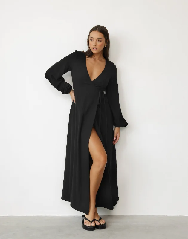 Formal DressMori Maxi Dress (Black)