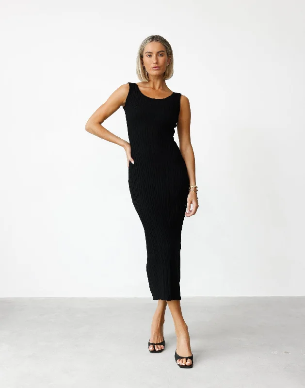 Glamour DressJosefina Maxi Dress (Black)