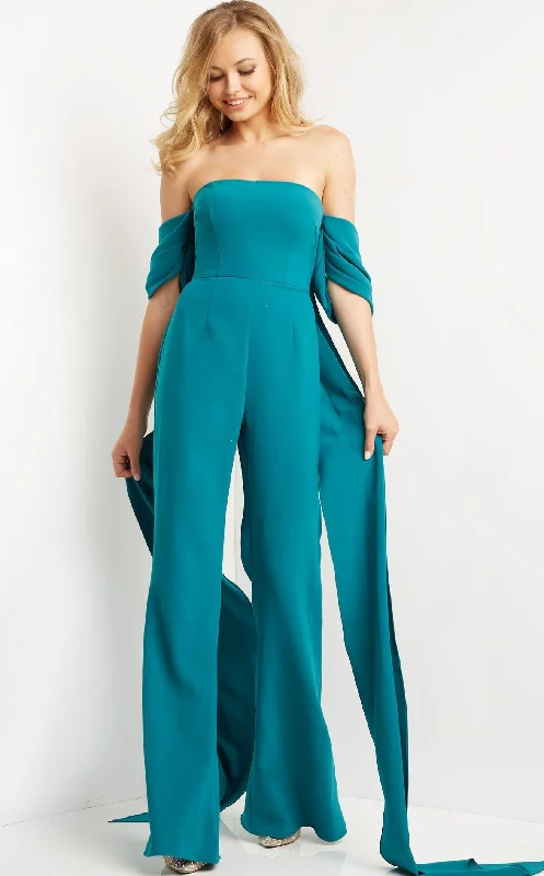 women's jumpsuits for plus-size figuresJovani 08209CL Jumpsuit