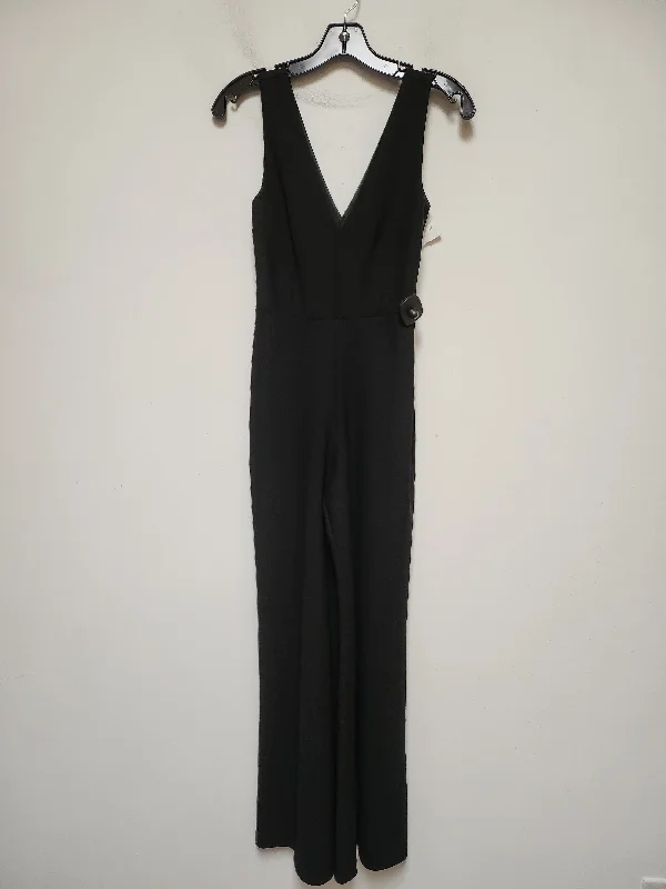 women's jumpsuits made of cottonJumpsuit By Abercrombie And Fitch In Black, Size: Petite   Xs