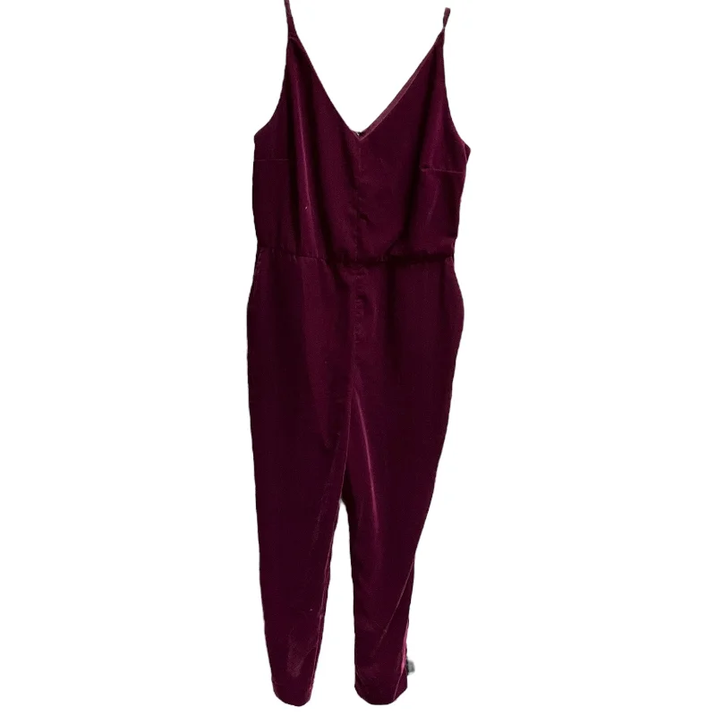 women's jumpsuits with halter necksJumpsuit By Banana Republic In Purple, Size: 4