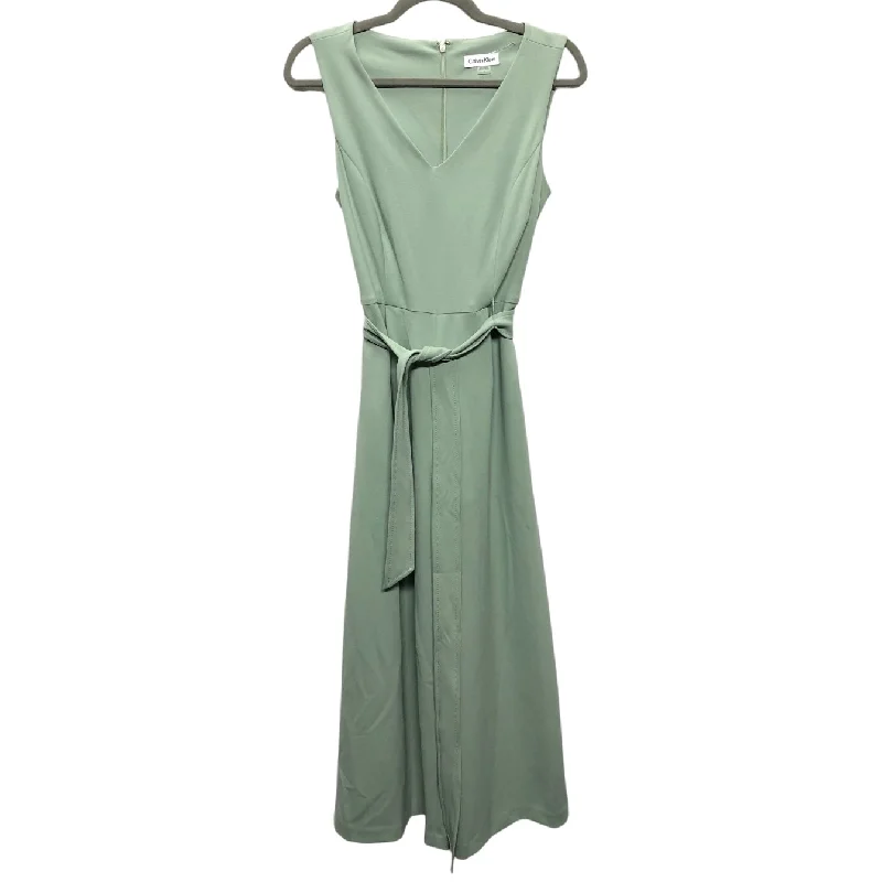 women's jumpsuits for breathable wearJumpsuit By Calvin Klein In Green, Size: 2