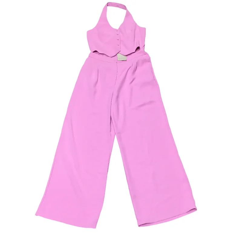 women's jumpsuits for effortless eleganceJumpsuit By Cmb In Pink, Size: L