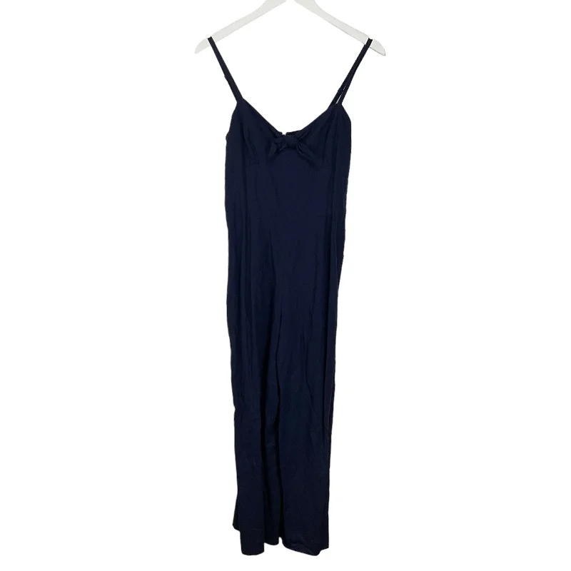 women's jumpsuits with flutter sleevesJumpsuit By J. Crew In Navy, Size: S