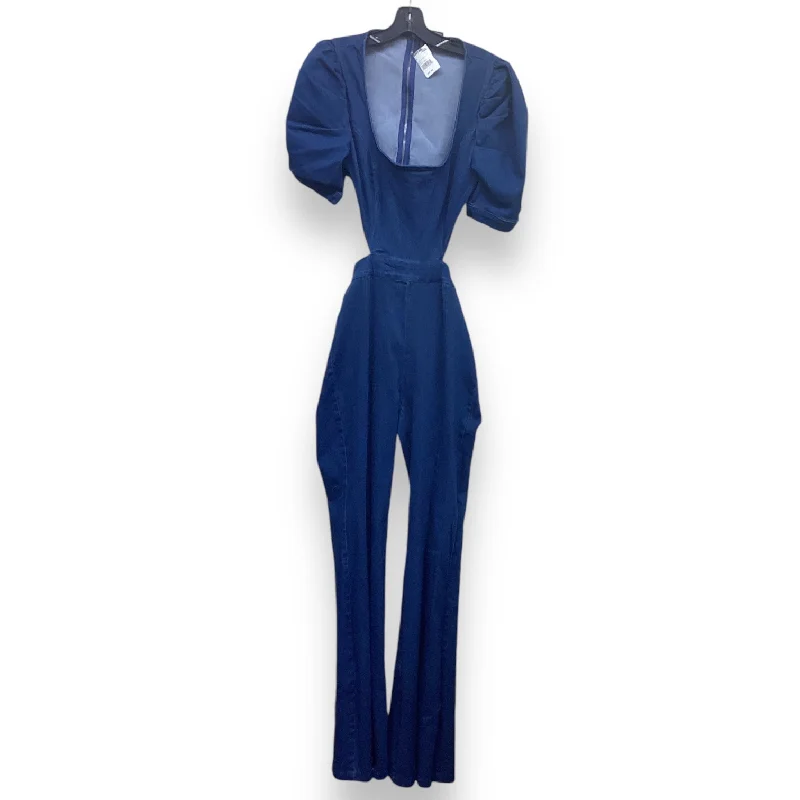 women's jumpsuits for casual gatheringsJumpsuit By Jealous Tomato In Blue Denim, Size: M