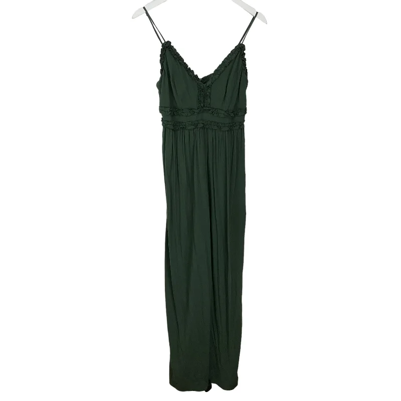 women's jumpsuits with off-the-shoulder necksJumpsuit By Mi Ami In Green, Size: M