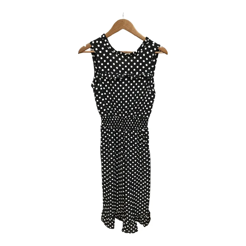 women's jumpsuits with buttonsJumpsuit By Monteau In Polkadot Pattern, Size: S