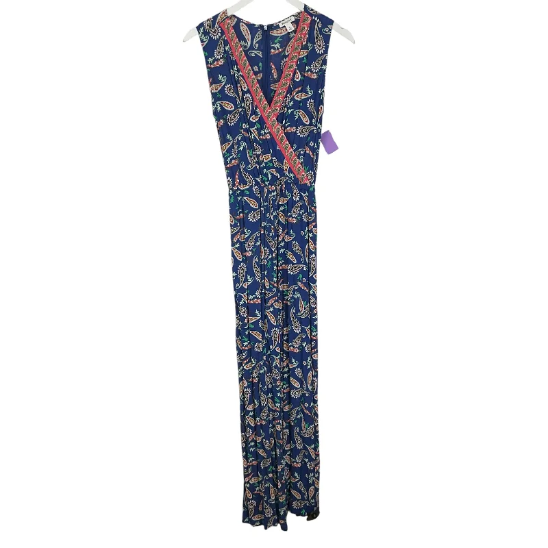 women's jumpsuits with flutter sleevesJumpsuit By Westport In Blue, Size: 6