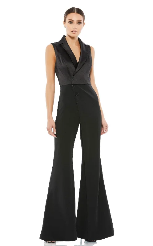 women's jumpsuits for bohemian chicMac Duggal 26603CL Jumpsuit