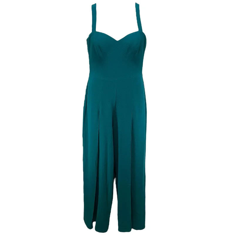 women's dressy jumpsuitsRai Jumpsuit By Dress The Population In Teal, Size: M