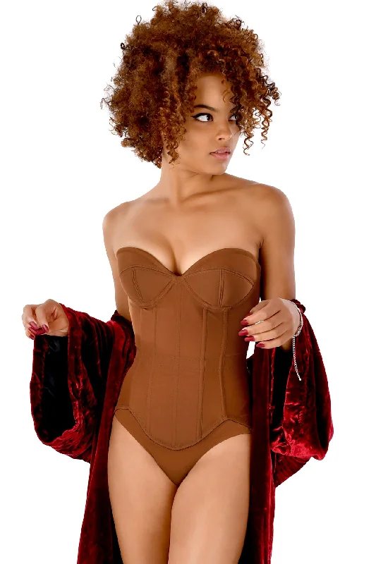 Plus-Size BrasNaked Carousel Stretch Corset