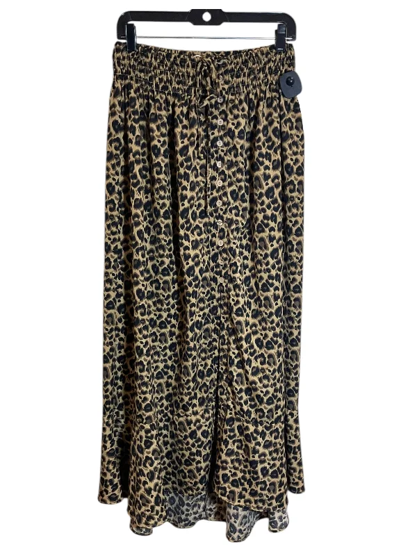 women's crochet skirtsSkirt Midi By Promesa In Animal Print, Size: L